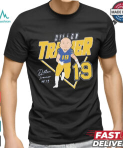 Official Dillon Trainer 2024 Delaware Linebacker #19 Signature t shirt