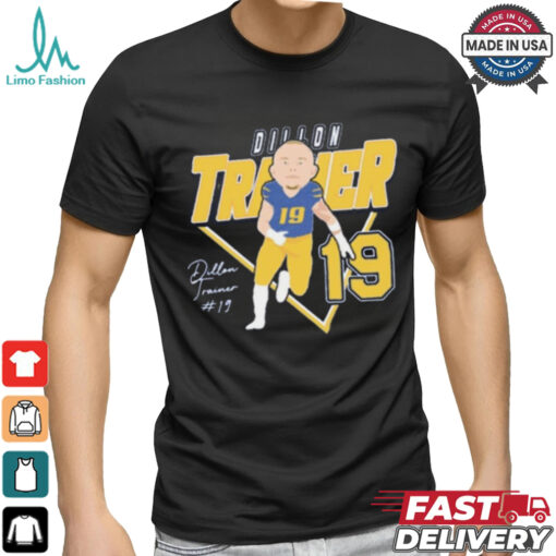Official Dillon Trainer 2024 Delaware Linebacker #19 Signature t shirt