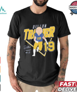 Official Dillon Trainer 2024 Delaware Linebacker #19 Signature t shirt