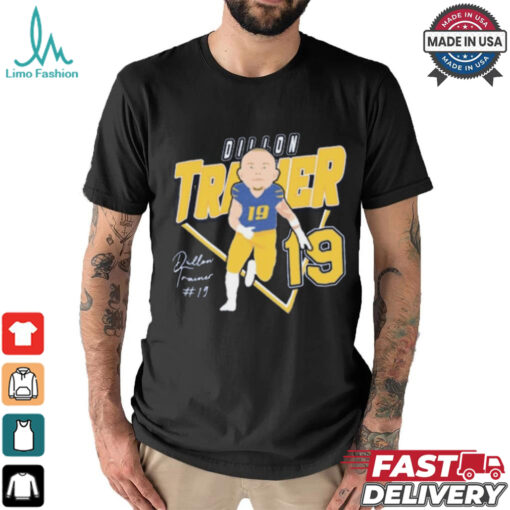 Official Dillon Trainer 2024 Delaware Linebacker #19 Signature t shirt