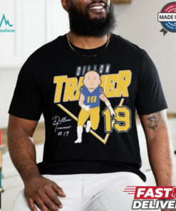 Official Dillon Trainer 2024 Delaware Linebacker #19 Signature t shirt