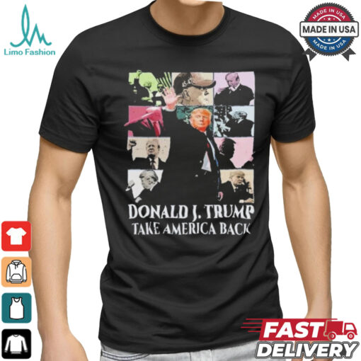 Official Donald j Trump make America great again the eras tour 2024 T shirt