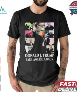 Official Donald j Trump make America great again the eras tour 2024 T shirt