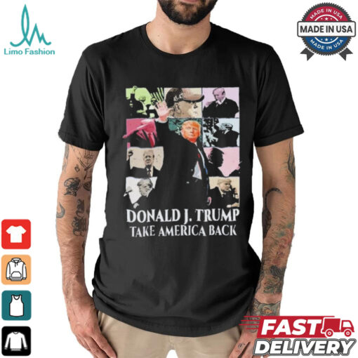 Official Donald j Trump make America great again the eras tour 2024 T shirt