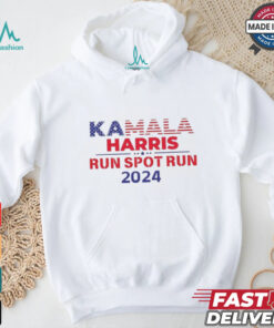 Official Election Run Spot Run Donald Trump Debate 2024 Kamala T Shirt