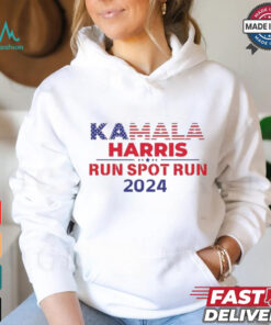 Official Election Run Spot Run Donald Trump Debate 2024 Kamala T Shirt