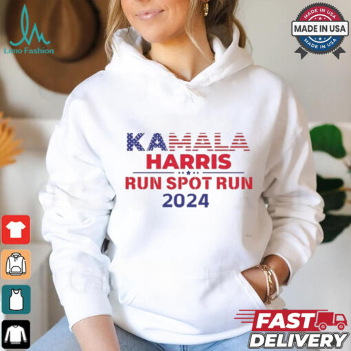 Official Election Run Spot Run Donald Trump Debate 2024 Kamala T Shirt