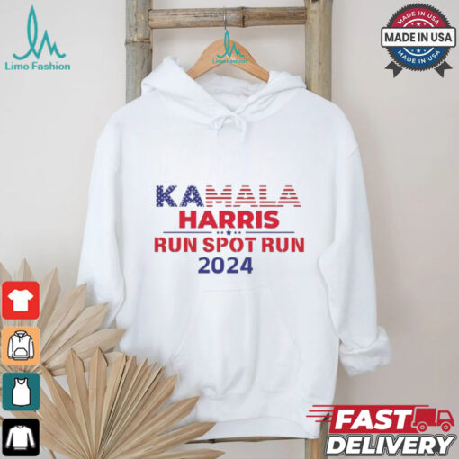 Official Election Run Spot Run Donald Trump Debate 2024 Kamala T Shirt