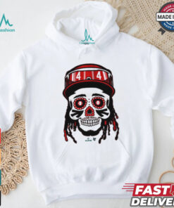 Official Elly De La Cruz Sugar Skull Cincinnati Reds t shirt