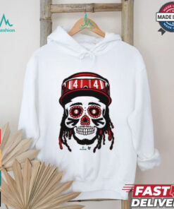 Official Elly De La Cruz Sugar Skull Cincinnati Reds t shirt