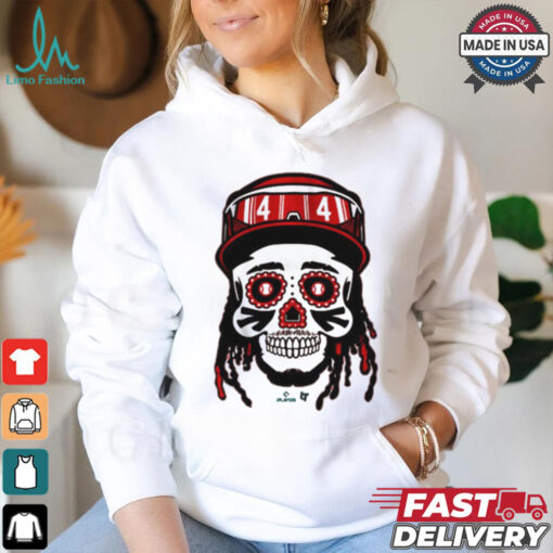 Official Elly De La Cruz Sugar Skull Cincinnati Reds t shirt