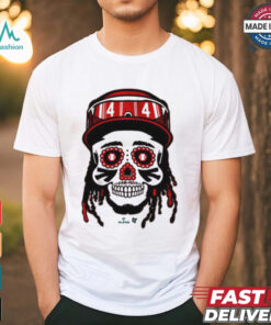 Official Elly De La Cruz Sugar Skull Cincinnati Reds t shirt