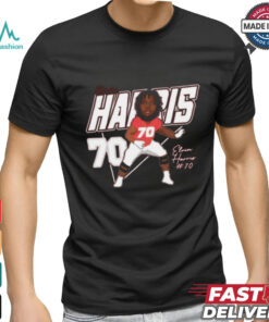 Official Elvin Harris 2024 Signature #70 New Mexico Lobos t shirt