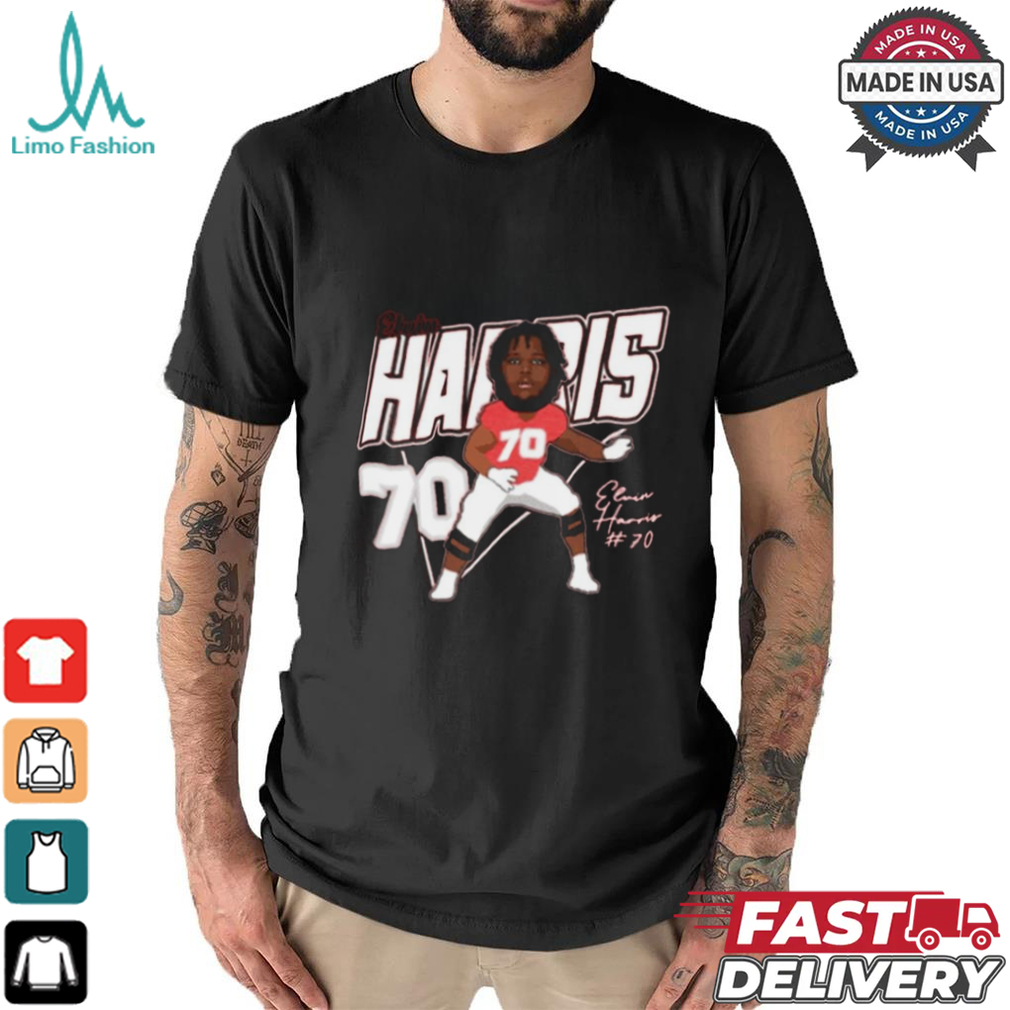 Official Elvin Harris 2024 Signature #70 New Mexico Lobos t shirt Official Elvin Harris 2024 Signature #70 New Mexico Lobos t shirt