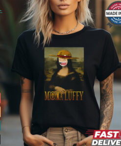 Official Funny Ahh Mona Luffy t shirt