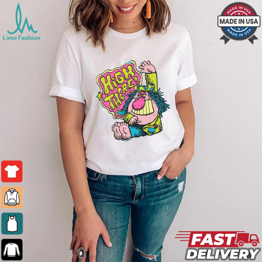 Official GLORP Gum Chew High There T shirt Official GLORP Gum Chew High There T shirt