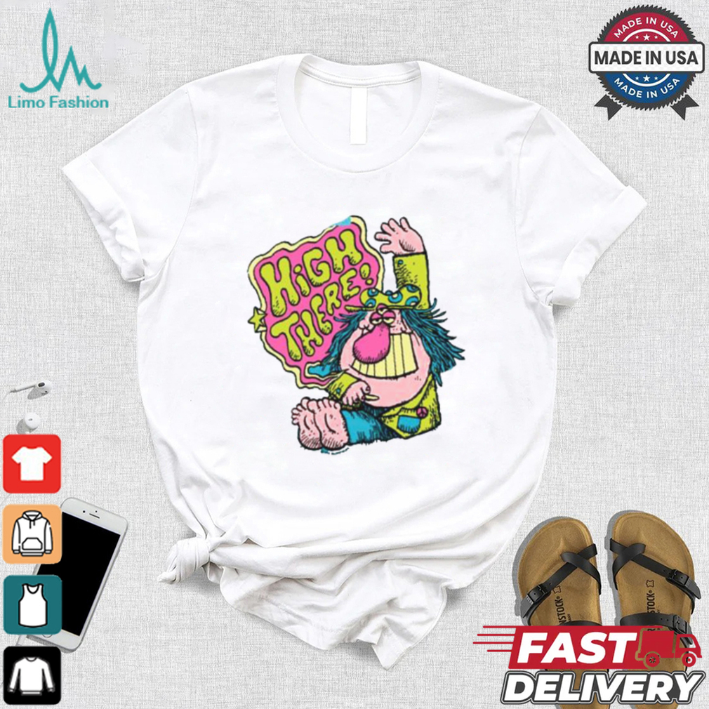 Official GLORP Gum Chew High There T shirt Official GLORP Gum Chew High There T shirt