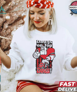 Official Georgia Bulldogs Football 2024 Dawgs On Top Go Dawgs Shirt