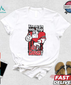 Official Georgia Bulldogs Football 2024 Dawgs On Top Go Dawgs Shirt