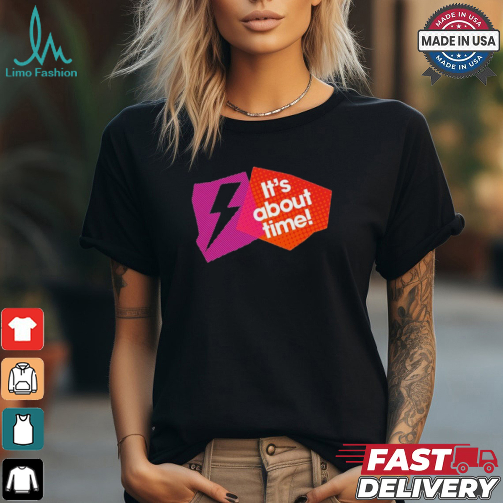 Official Girls Aloud Sarah It’S About Time Slogan T Shirt Official Girls Aloud Sarah It’S About Time Slogan T Shirt