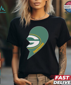 Official Green Bay Packers Partners Half Heart Shirt