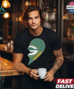 Official Green Bay Packers Partners Half Heart Shirt