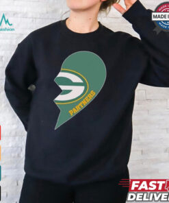 Official Green Bay Packers Partners Half Heart Shirt