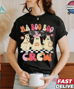 Official Halloween Medical Assistant Boo Crew Ma Ghost Nurse T Shirt