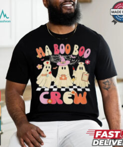 Official Halloween Medical Assistant Boo Crew Ma Ghost Nurse T Shirt