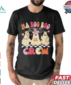 Official Halloween Medical Assistant Boo Crew Ma Ghost Nurse T Shirt