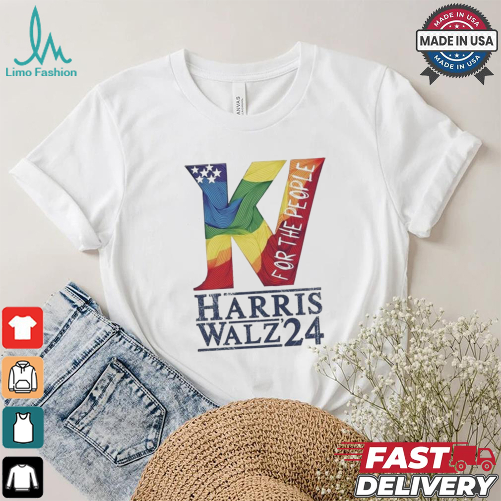 Official Harris Walz Racerback For THe People 24 T Shirt Official Harris Walz Racerback For THe People 24 T Shirt