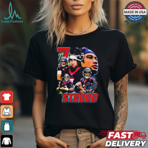 Official Houston Texans Cool Breeze C.J. Stroud #7 Graphic t shirt