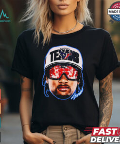 Official Houston Texans Cool Breeze C.J. Stroud Big Face Signature t shirt