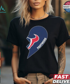Official Houston Texans Partners Half Heart Shirt