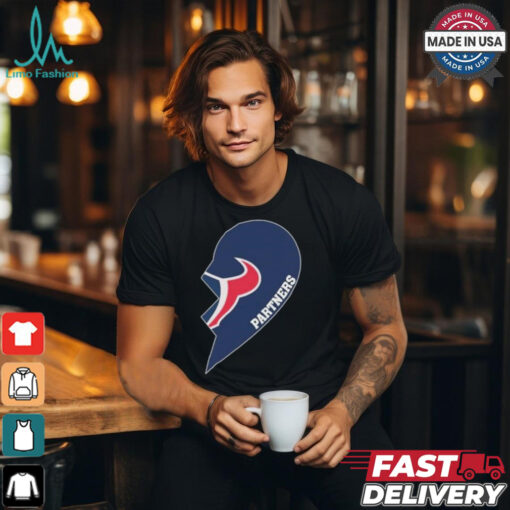 Official Houston Texans Partners Half Heart Shirt