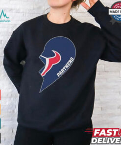 Official Houston Texans Partners Half Heart Shirt