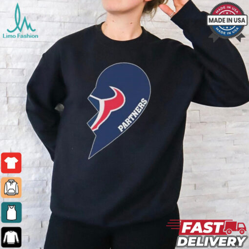 Official Houston Texans Partners Half Heart Shirt