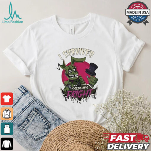 Official I Survived Fazbear’s Fright T shirt