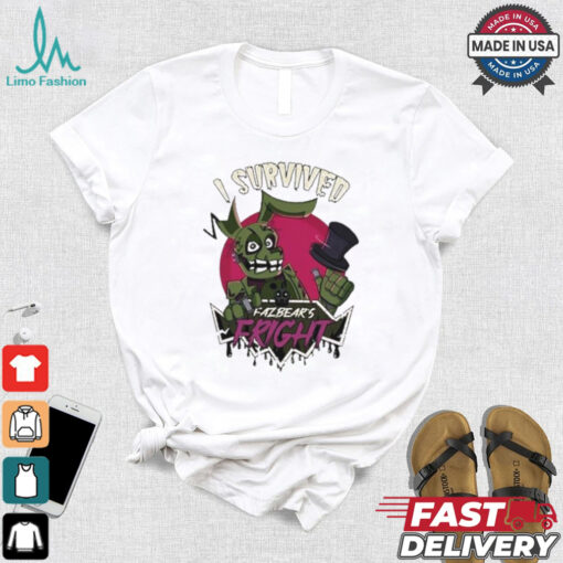 Official I Survived Fazbear’s Fright T shirt