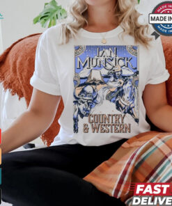 Official Ian munsick country and western T shirt