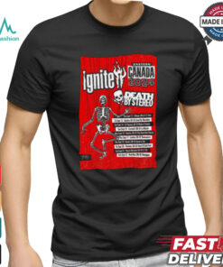 Official Ignite Band Eastern Canada Tour 2024 Poster Shirt