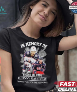 Official In Memory Of Johnny Gaudreau August 29, 2024 Thank You For The Memories Signature Shirt, hoodie, sweater, long sleeve and tank top Official In Memory Of Johnny Gaudreau August 29, 2024 Thank You For The Memories Signature Shirt