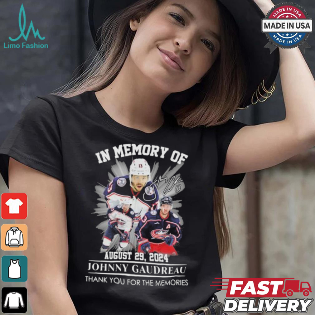 Official In Memory Of Johnny Gaudreau August 29, 2024 Thank You For The Memories Signature Shirt Official In Memory Of Johnny Gaudreau August 29, 2024 Thank You For The Memories Signature Shirt