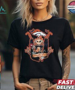 Official Jack Skellington X Denver Broncos Halloween Shirt