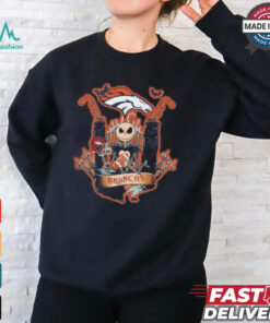 Official Jack Skellington X Denver Broncos Halloween Shirt