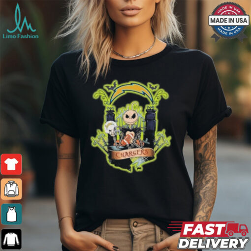 Official Jack Skellington X Denver Chargers Halloween Shirt