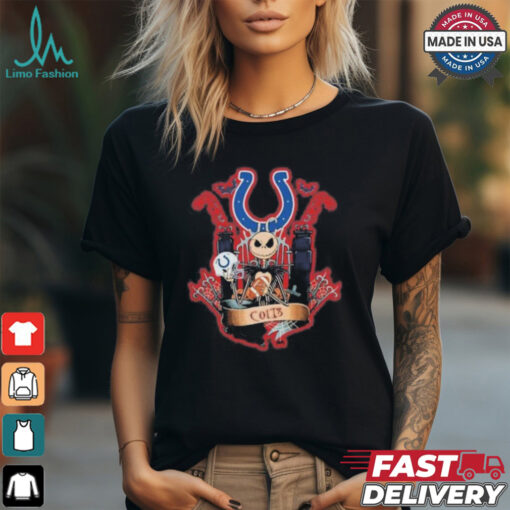 Official Jack Skellington X Denver Colts Halloween Shirt