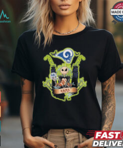 Official Jack Skellington X Denver Rams Halloween Shirt