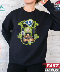 Official Jack Skellington X Denver Rams Halloween Shirt, hoodie, sweater, long sleeve and tank top Official Jack Skellington X Denver Rams Halloween Shirt