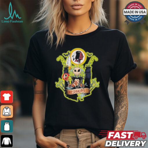 Official Jack Skellington X Denver Redskins Halloween Shirt
